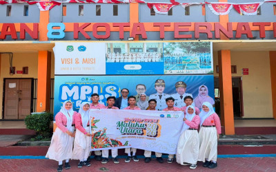 TIM LCC 4 PILAR SMAN 8 KOTA TERNATE BERLAGA DI TINGKAT NASIONAL TAHUN 2026